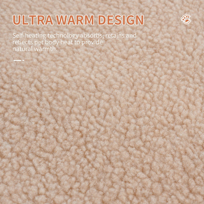 Lit douillet auto-chauffant pour chat