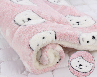 Selbsterwärmende, dicke, warme Katzendecke – Isolierende Liegefläche | weich, waschbar, feuchtigkeitsabweisend