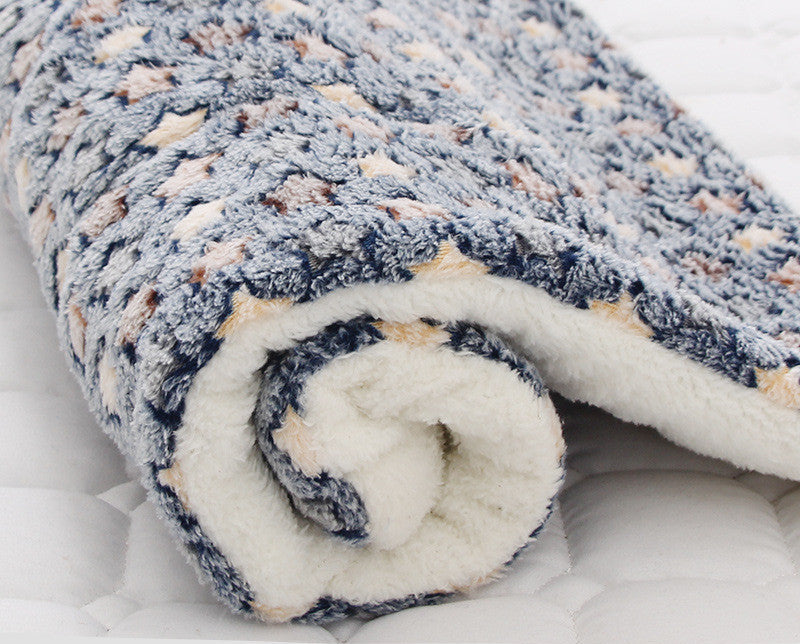 Selbsterwärmende, dicke, warme Katzendecke – Isolierende Liegefläche | weich, waschbar, feuchtigkeitsabweisend