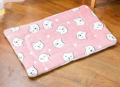 Selbstheizendes Katzenbett – Isolierte Liegefläche | Weich, waschbar, feuchtigkeitsbeständig